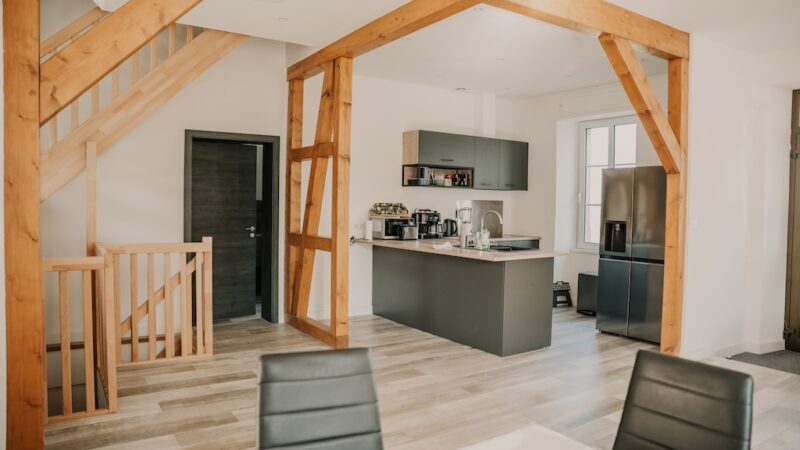 Cuisine - pièce à vivre - Le Taennel